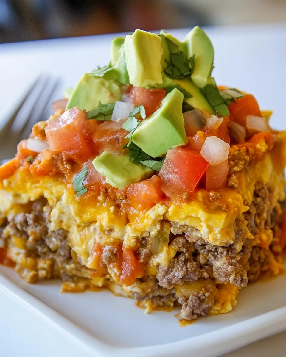 Classic Skinny Taco Casserole image