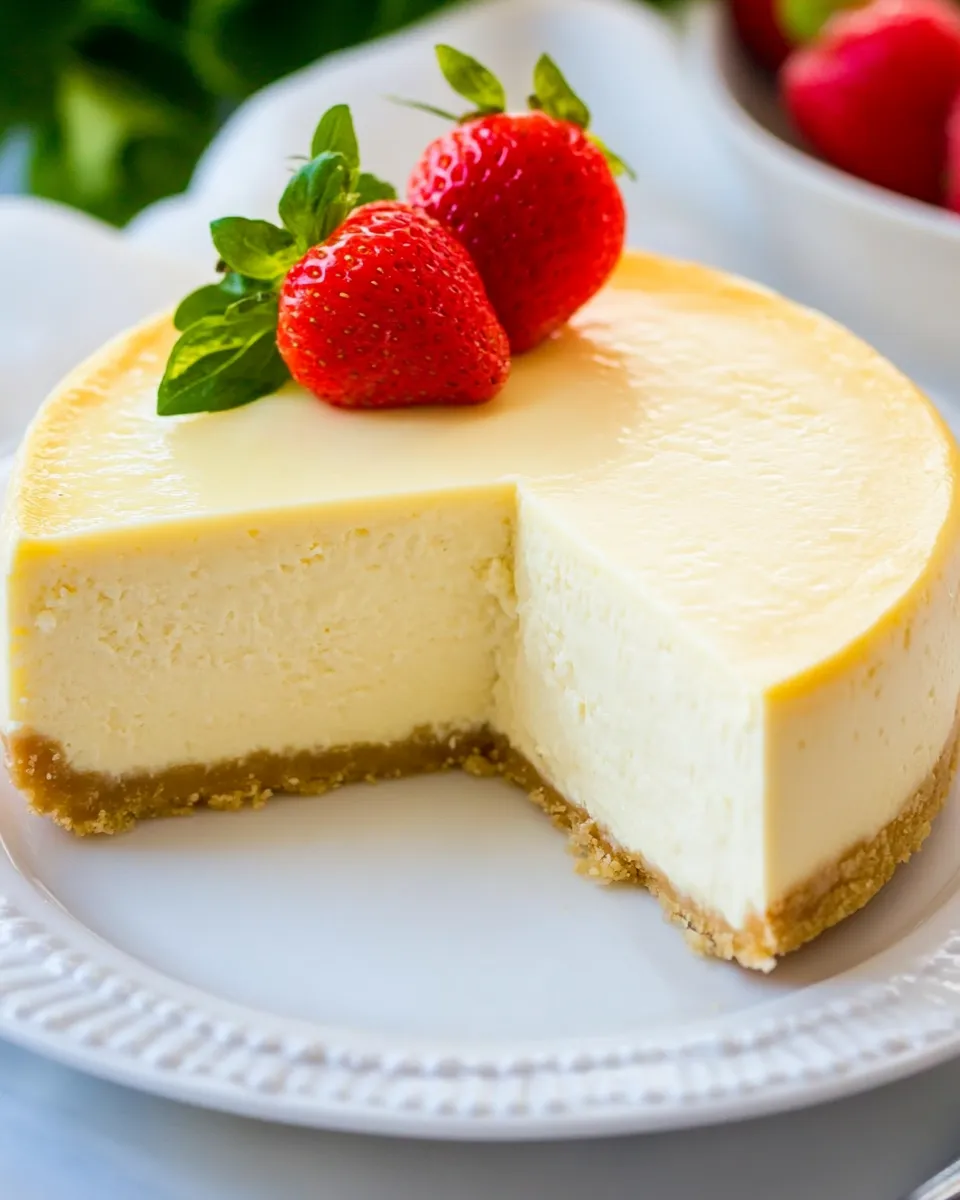 Homemade Slow Cooker Cheesecake photo