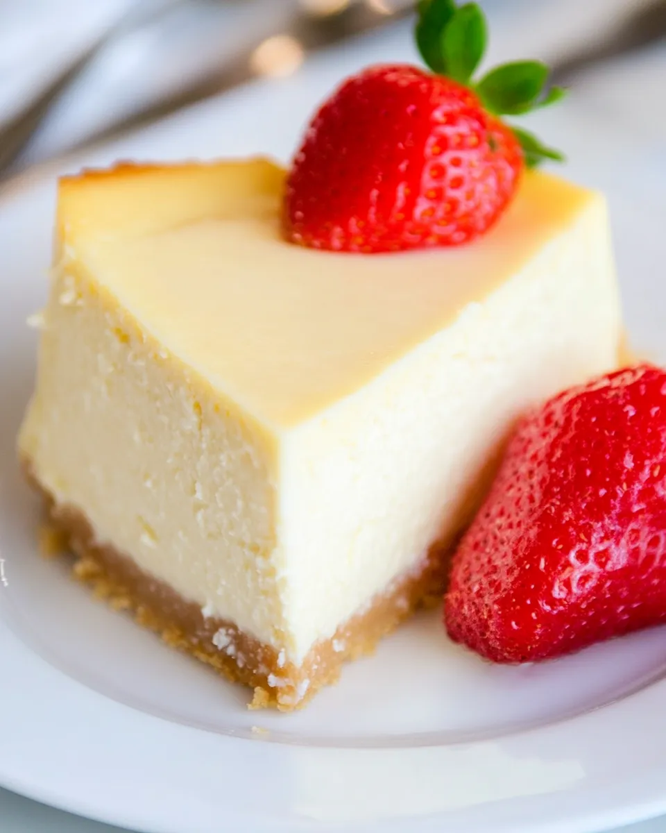 Easy Slow Cooker Cheesecake recipe photo