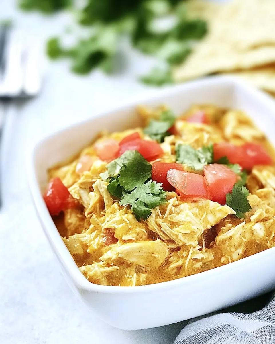 Homemade Slow Cooker King Ranch Chicken photo