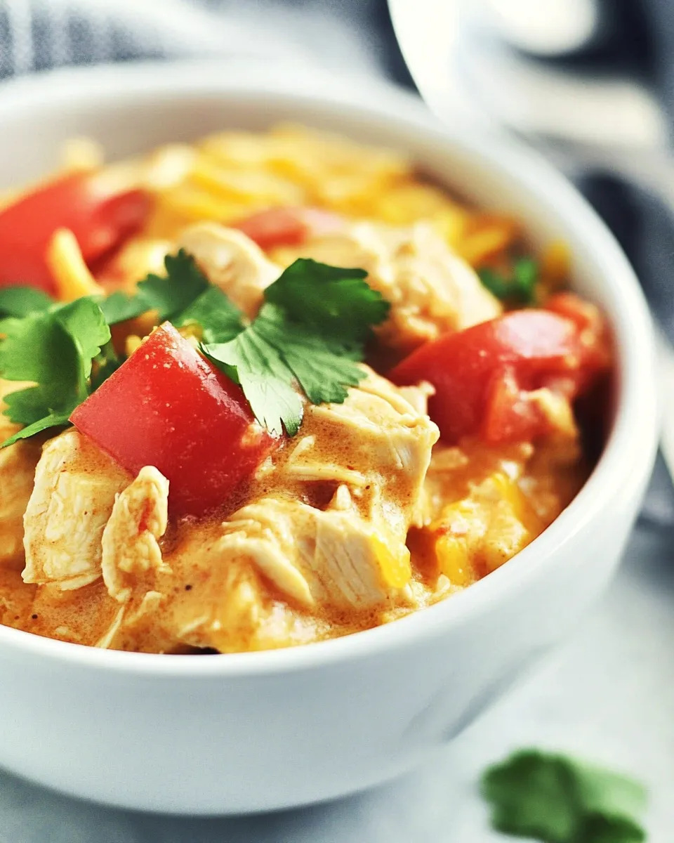 Classic Slow Cooker King Ranch Chicken image