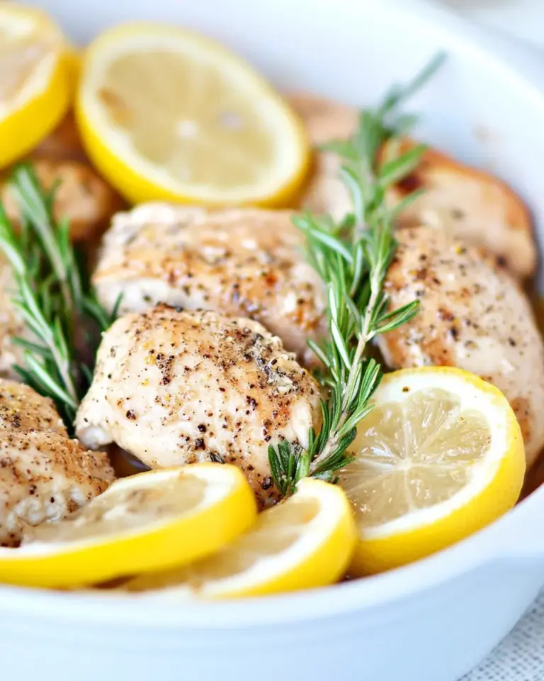 Easy Slow Cooker Lemon Pepper Chicken photo