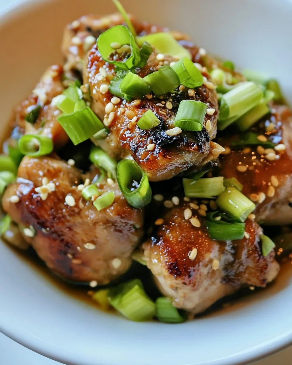Easy Slow Cooker Tamari-Glazed Chicken photo