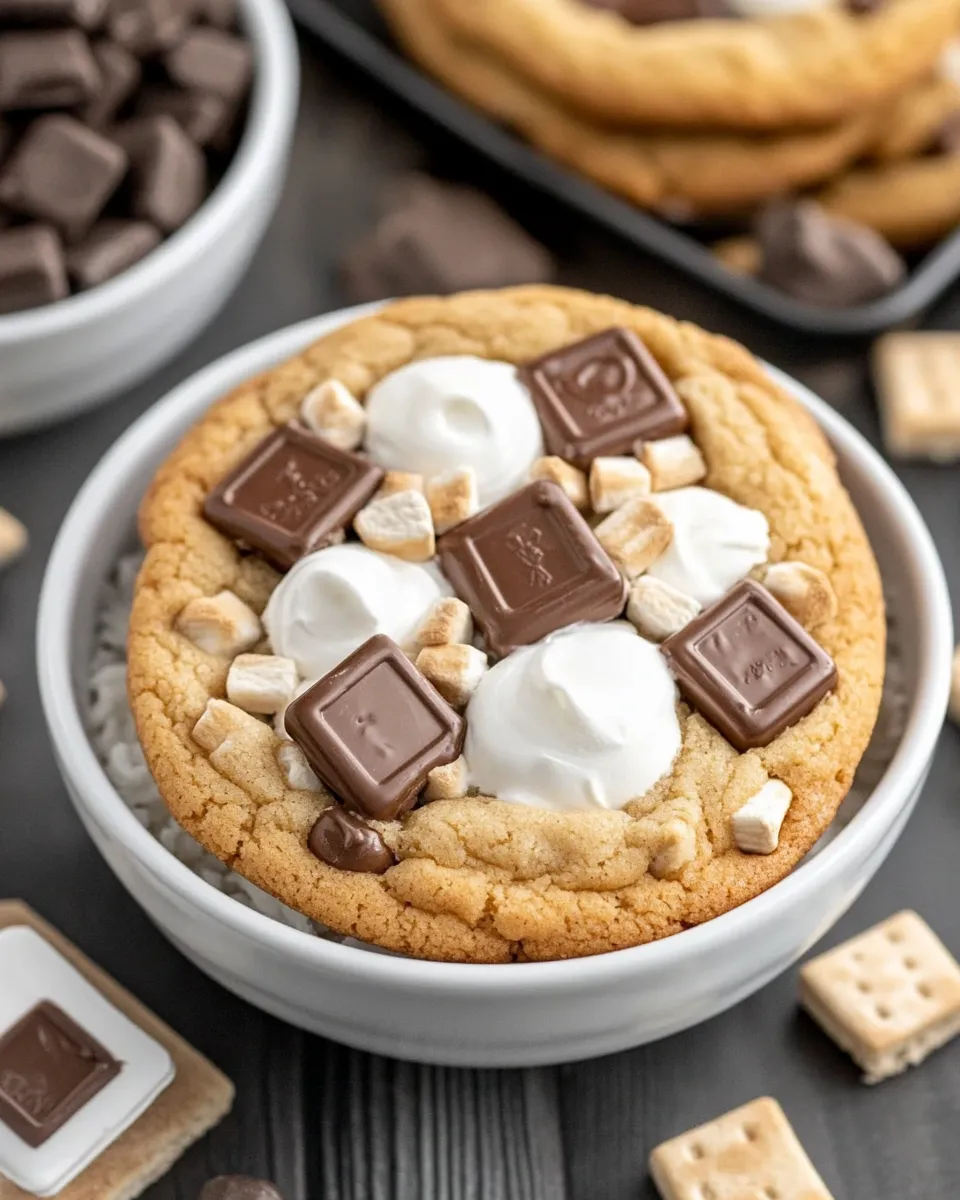 Easy Smookies AKA Smores Cookies recipe photo