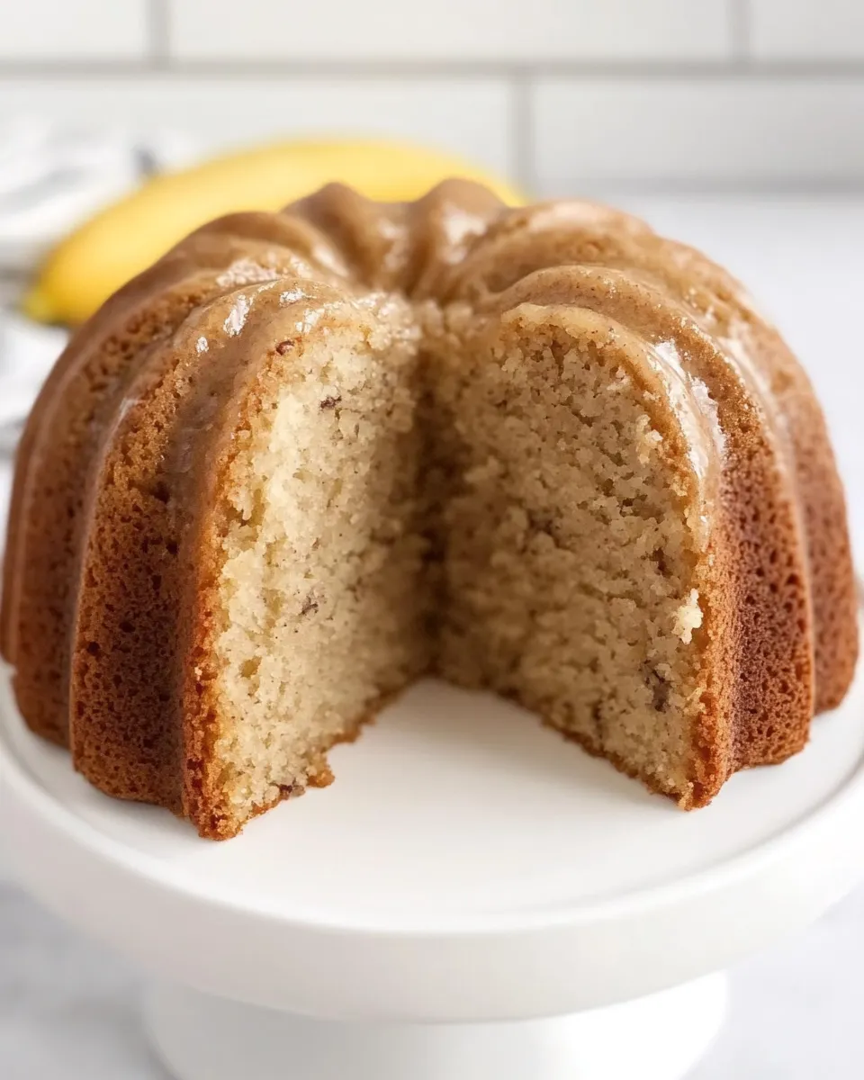 Easy Sour Cream Banana Cake recipe photo