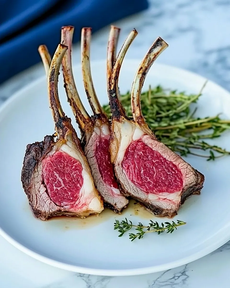 Easy Sous Vide Rack Of Lamb (Frenched) recipe photo