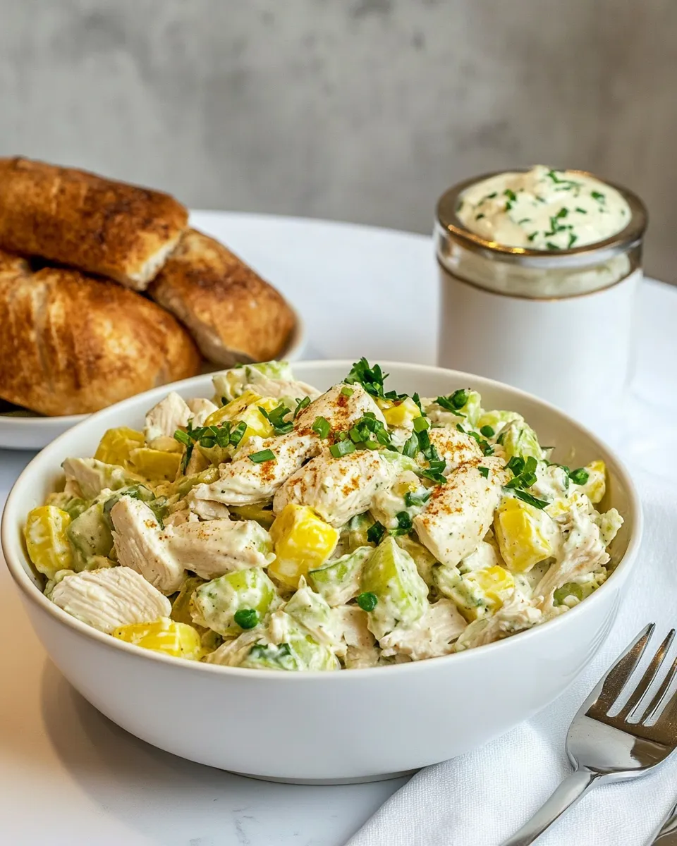 Delicious Southern Chicken Salad Recipe dish photo