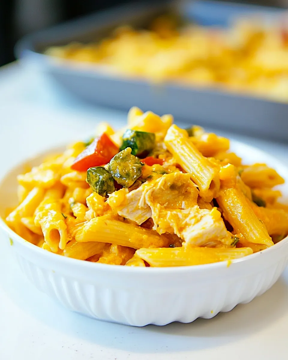 Homemade Southwest Chicken Pasta Recipe dish photo