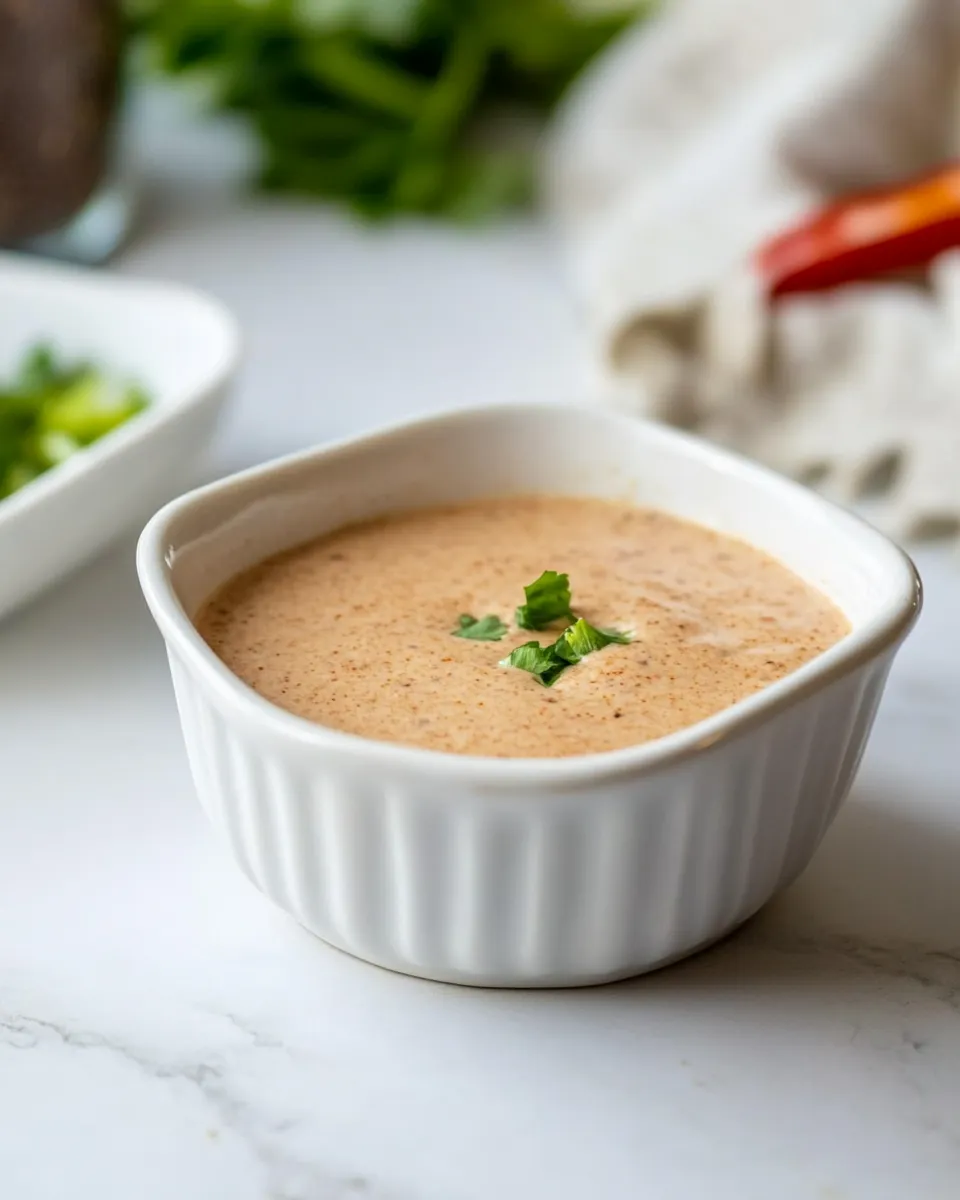 Delicious Southwest Dressing shot