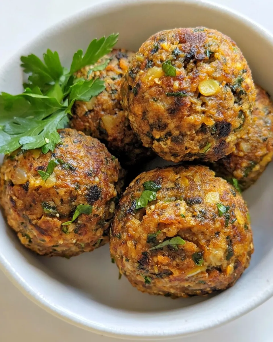 Easy Southwestern (Meatless) Meatballs recipe photo