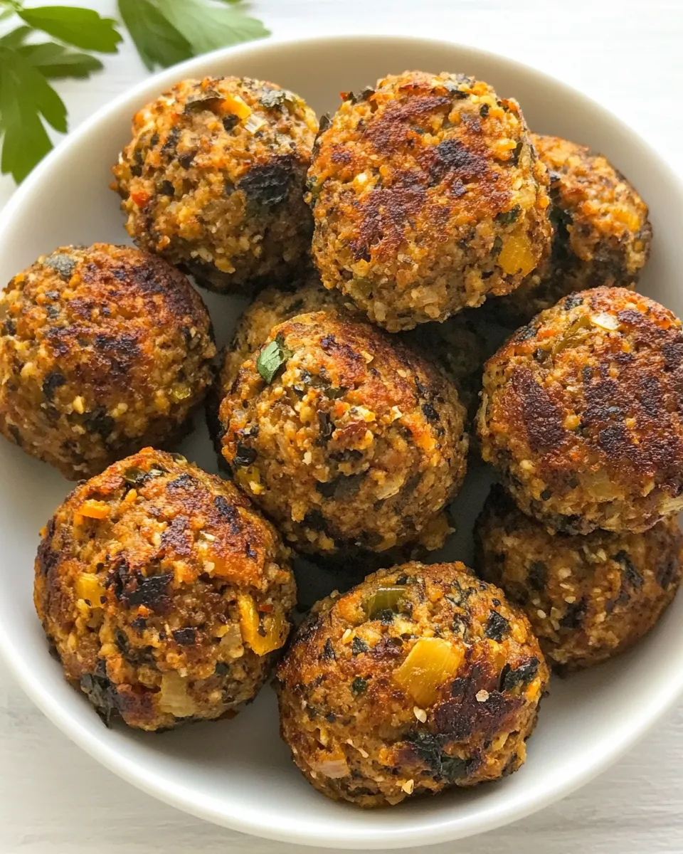 Best Southwestern (Meatless) Meatballs shot