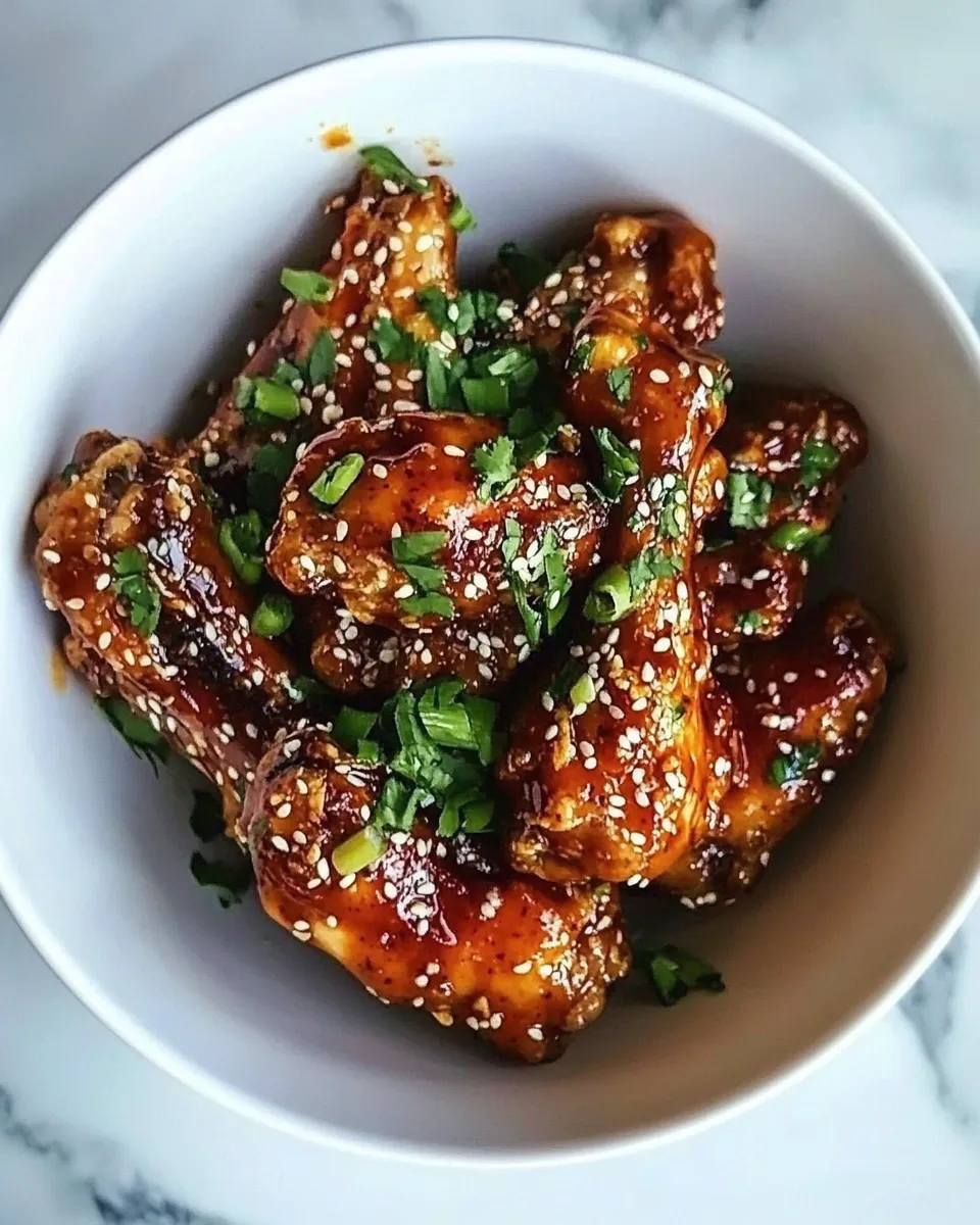 Homemade Soy & Sweet Chili Chicken Wings photo
