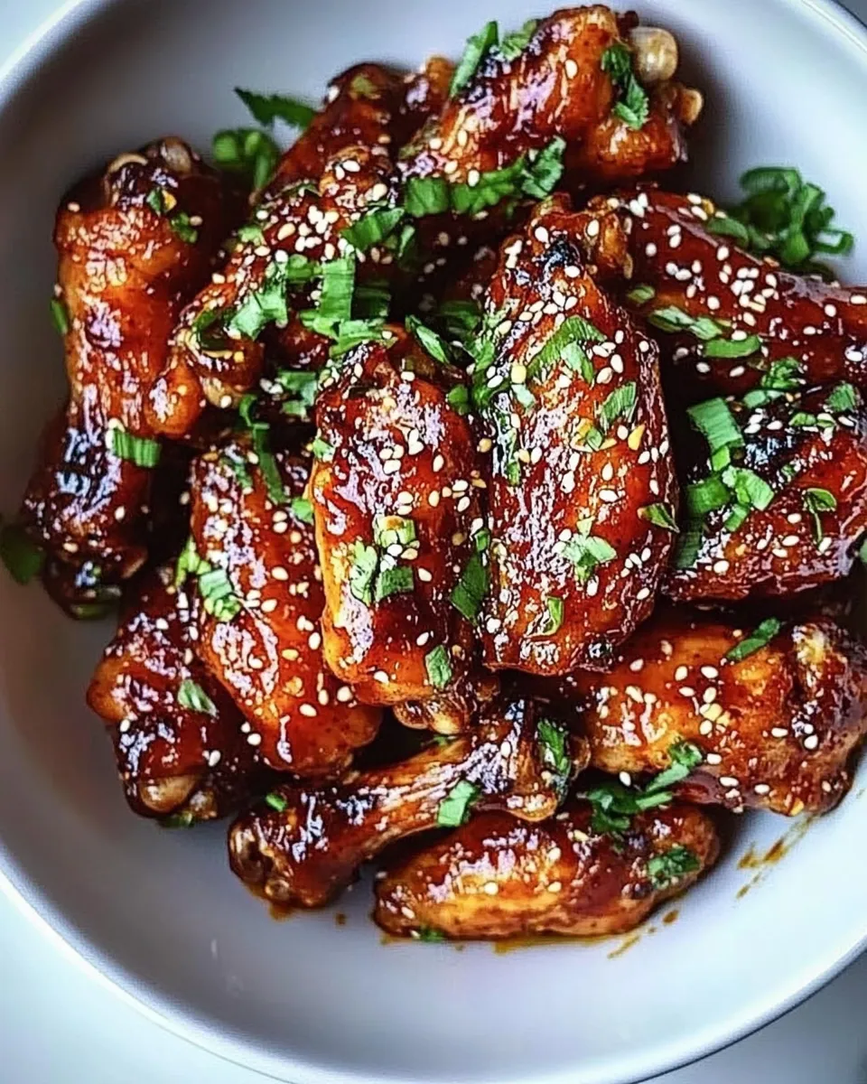 Easy Soy & Sweet Chili Chicken Wings recipe photo