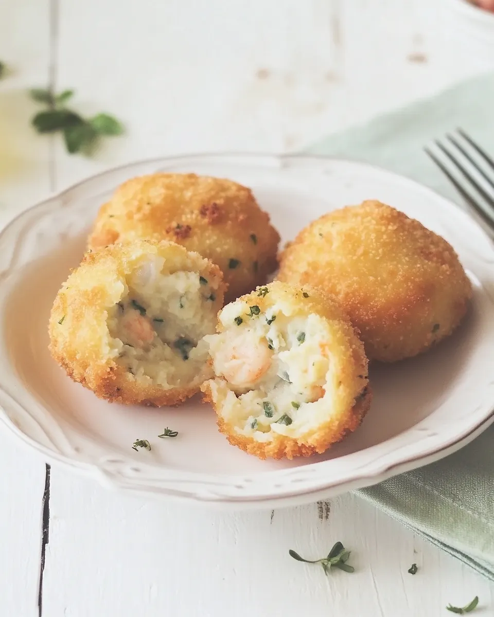 Classic Spanish Crab & Prawn Croquettes (Croquetas) image