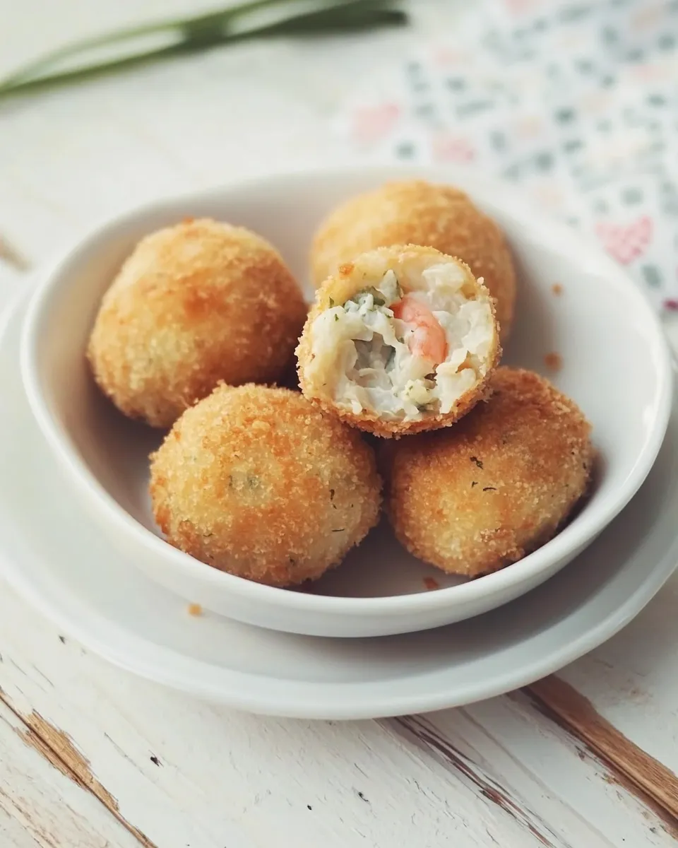 Easy Spanish Crab & Prawn Croquettes (Croquetas) recipe photo