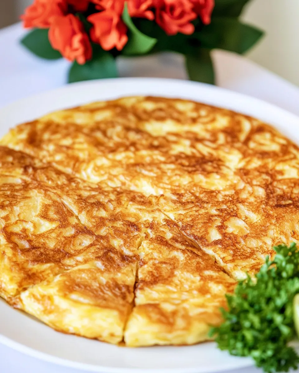 Easy Spanish Omelette (Spanish Tortilla) photo
