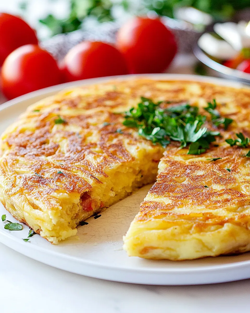 Classic Spanish Omelette (Spanish Tortilla) image