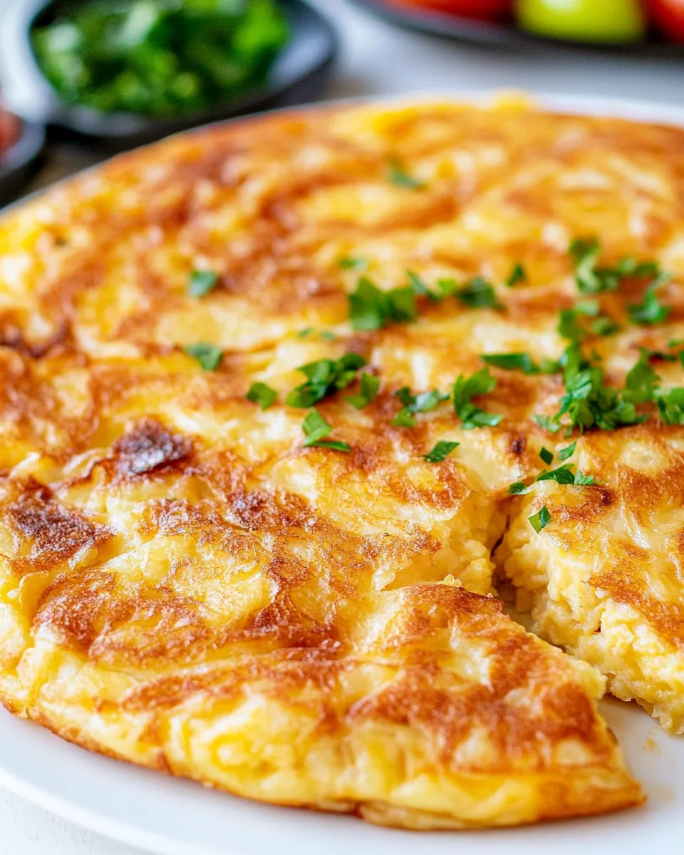 Delicious Spanish Omelette (Spanish Tortilla) recipe photo