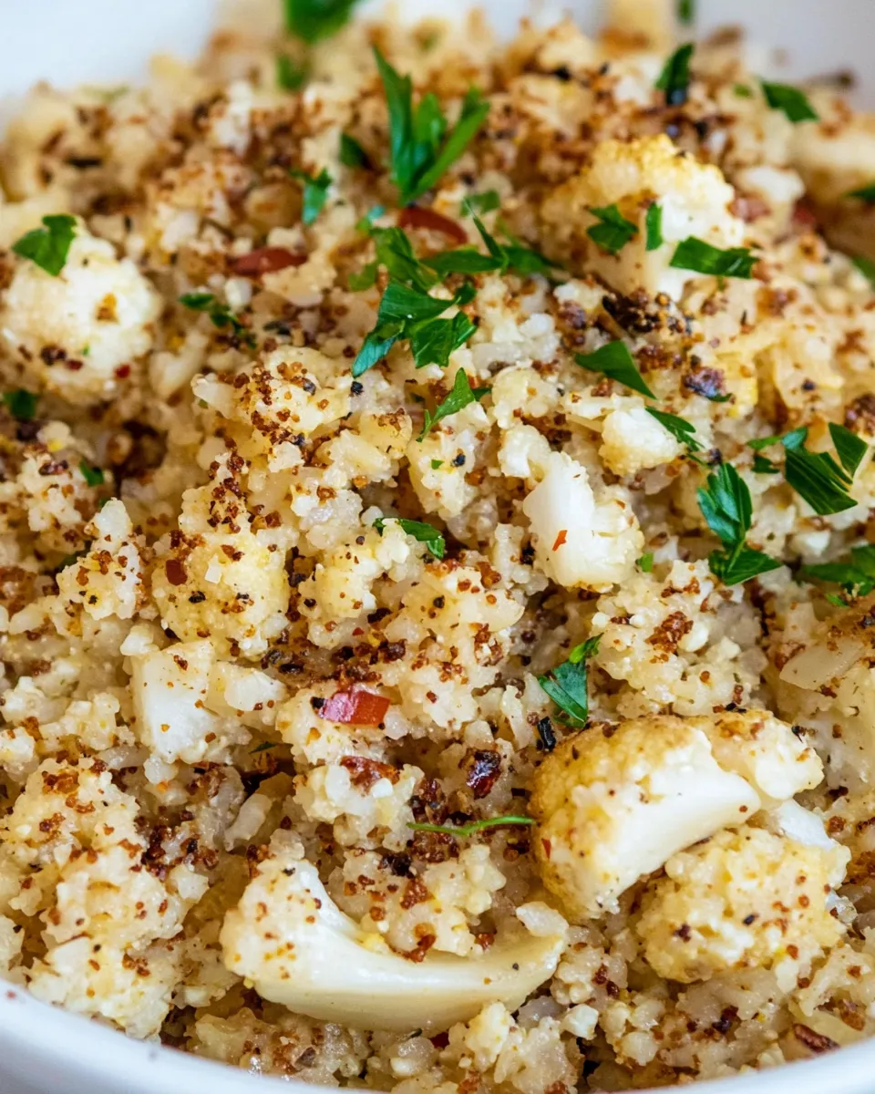Easy Spicy Cauliflower Rice photo