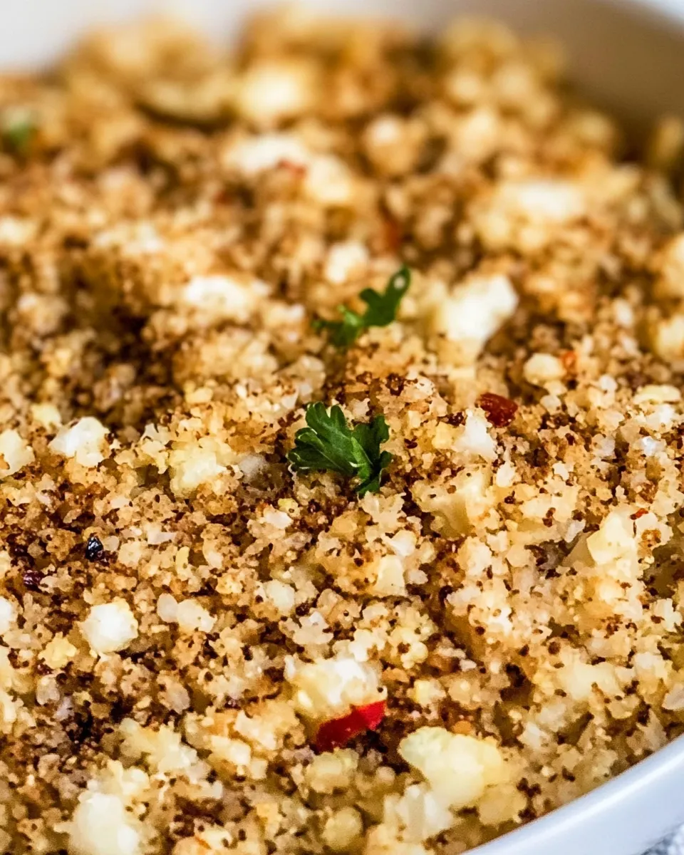 Healthy Spicy Cauliflower Rice recipe photo