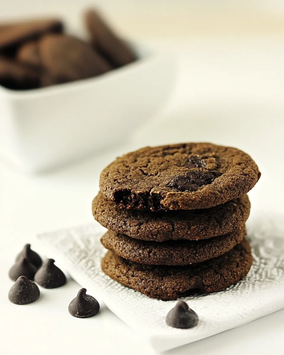 Amazing Spicy Chocolate Cookies recipe photo