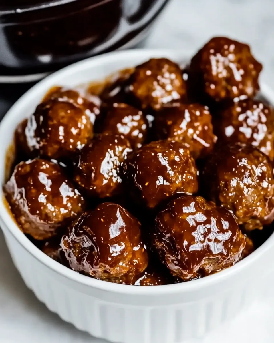 Easy Spicy Grape Meatballs recipe photo