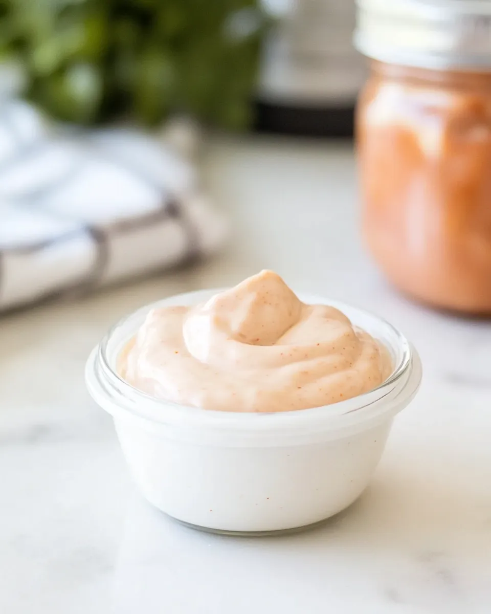 Quick Sriracha Mayo Recipe shot