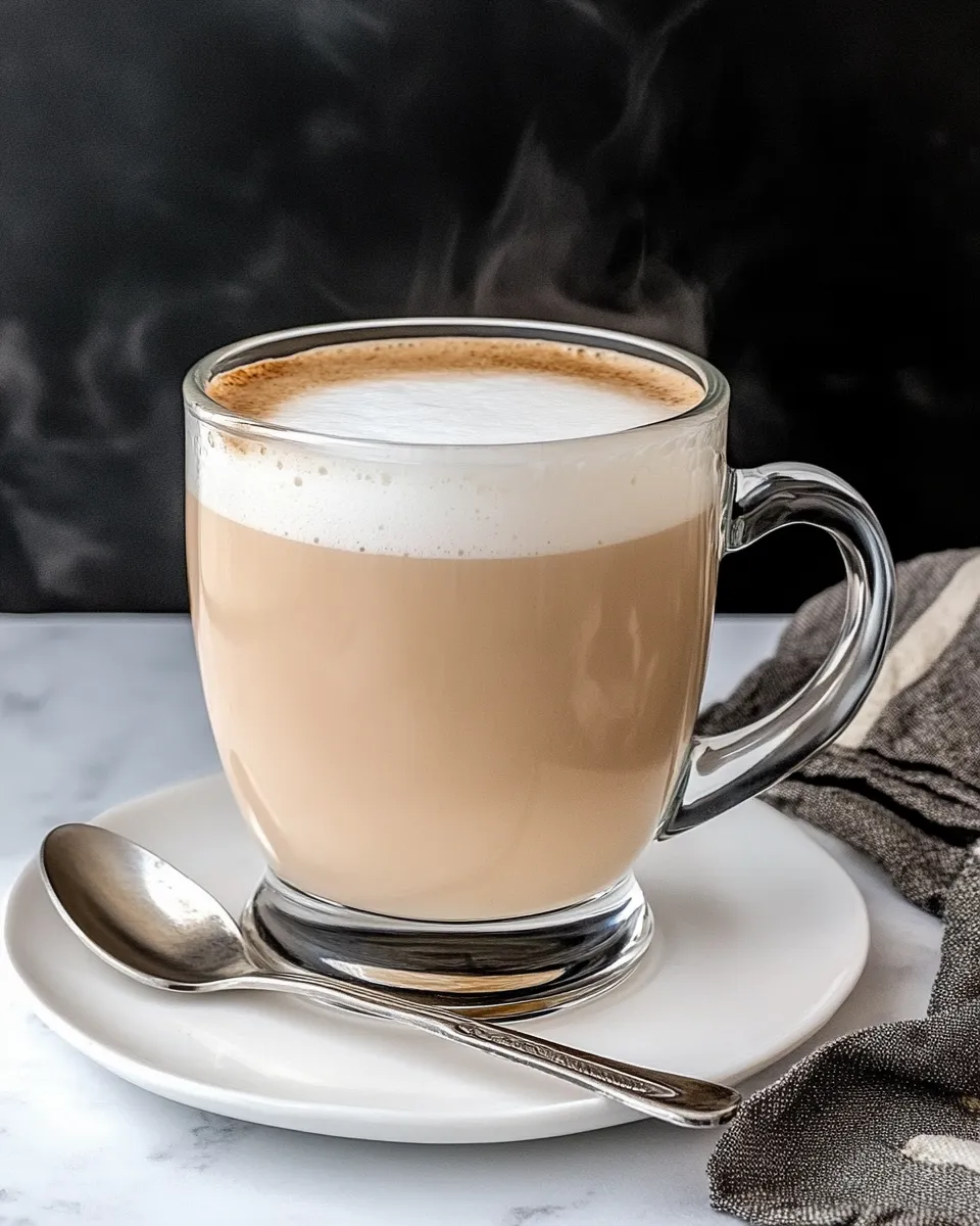 Delicious Starbucks London Fog Latte Copycat Recipe shot