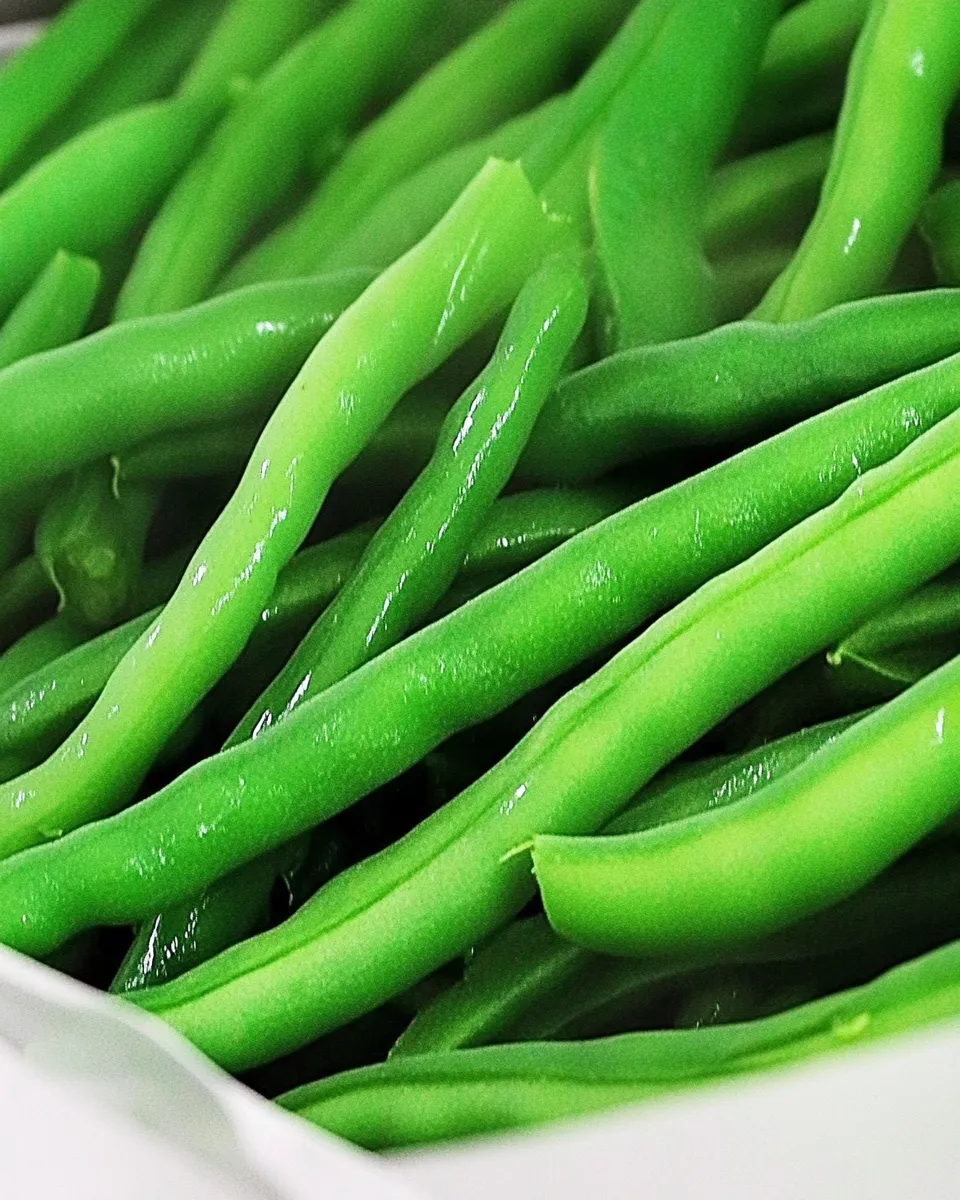 Quick Steamed Green Beans in the Microwave image