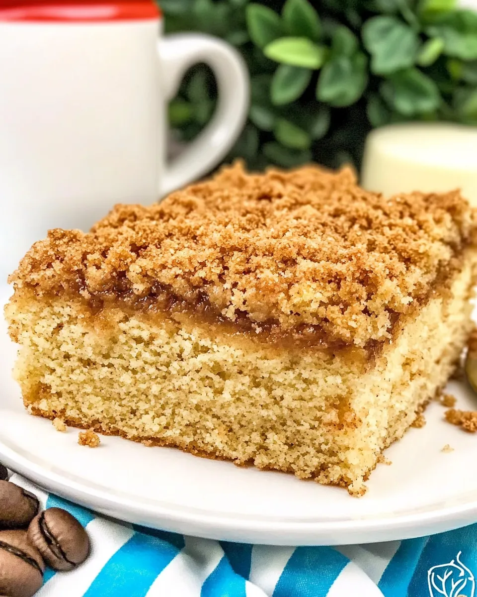 Classic Streusel Coffee Cake Recipe image