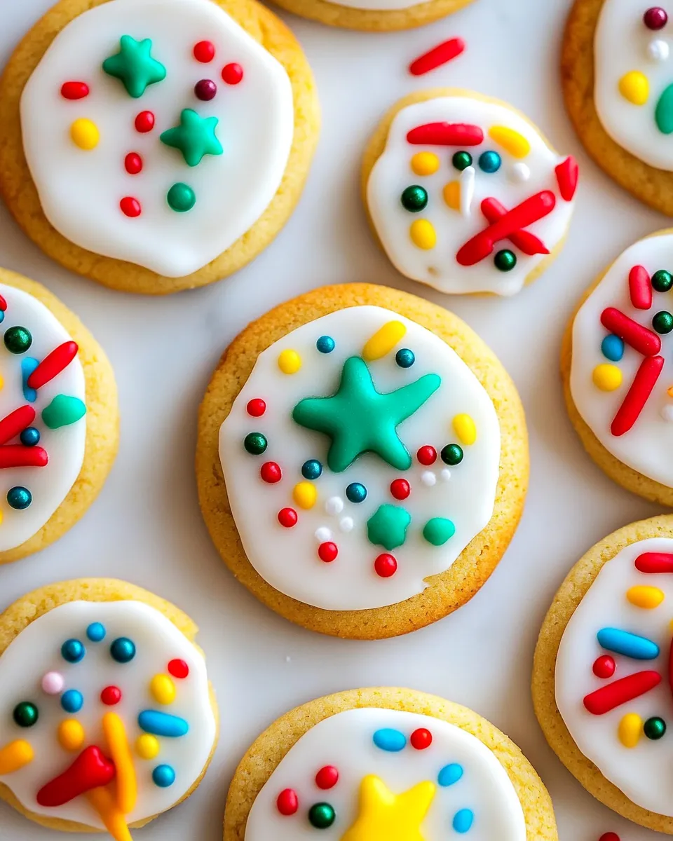 Delicious Sugar Cookie Icing shot