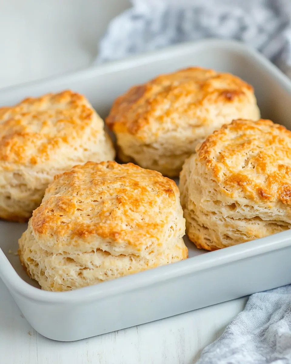 Classic Sweet Cream Biscuits Recipe image