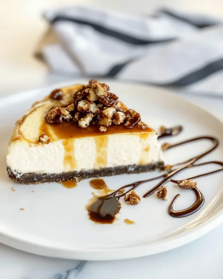 Homemade Sweet and Salty Cheesecake photo