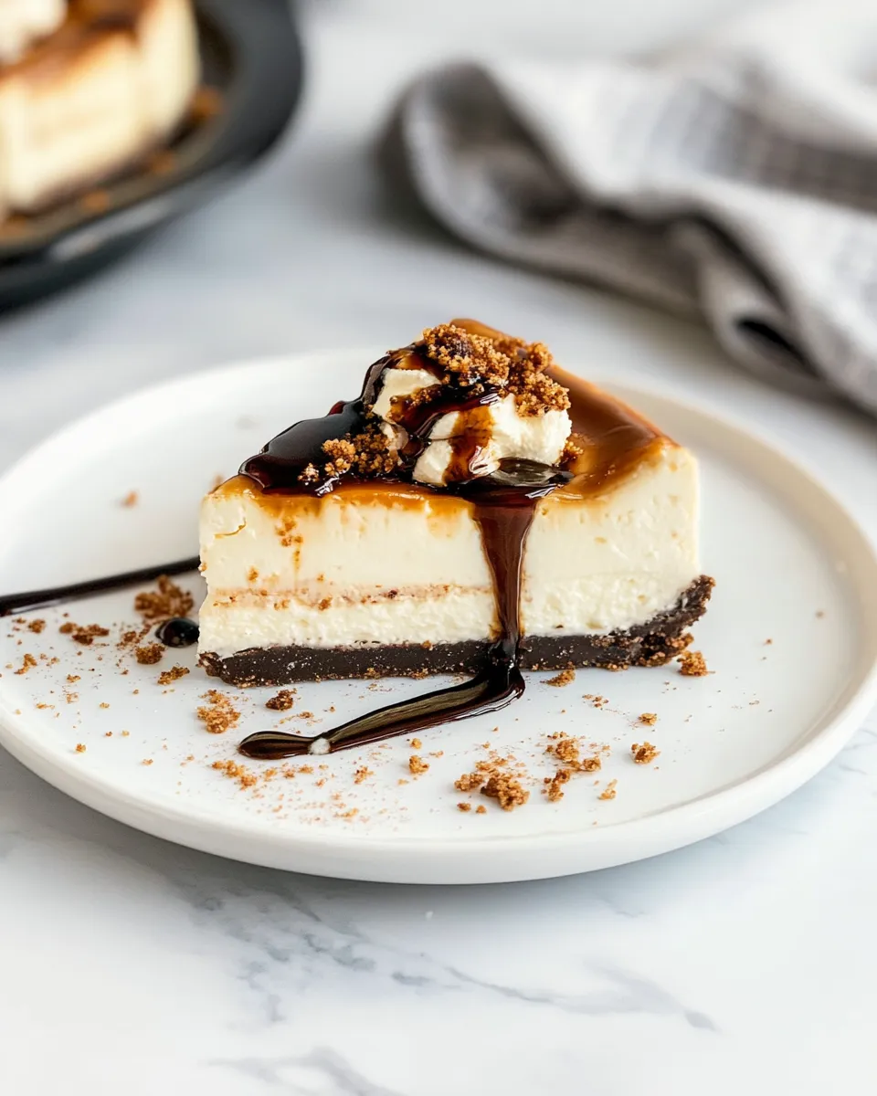 Easy Sweet and Salty Cheesecake shot