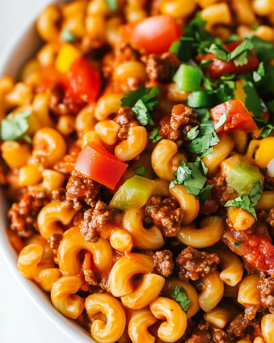 Easy Taco Pasta Recipe photo