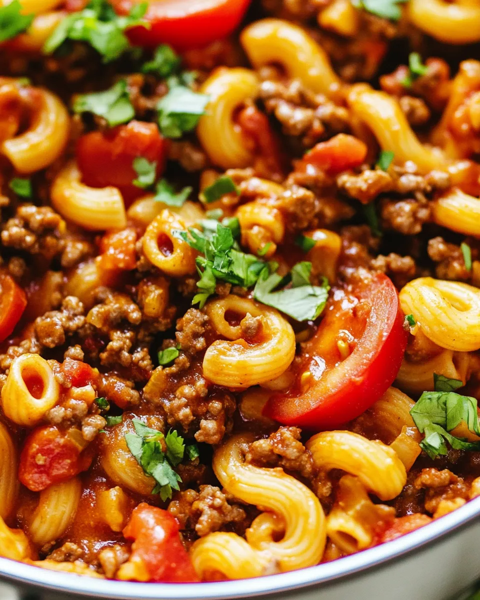 Best Taco Pasta Recipe dish photo