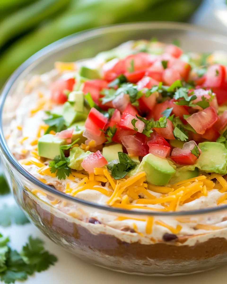 Classic Taco Salad Dip Recipe image