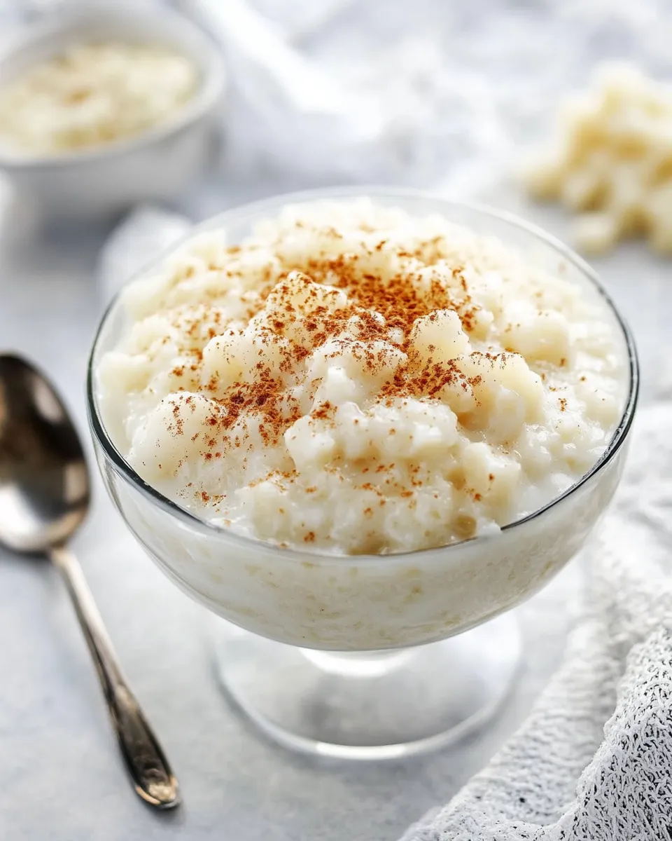 Delicious Tapioca Pudding shot