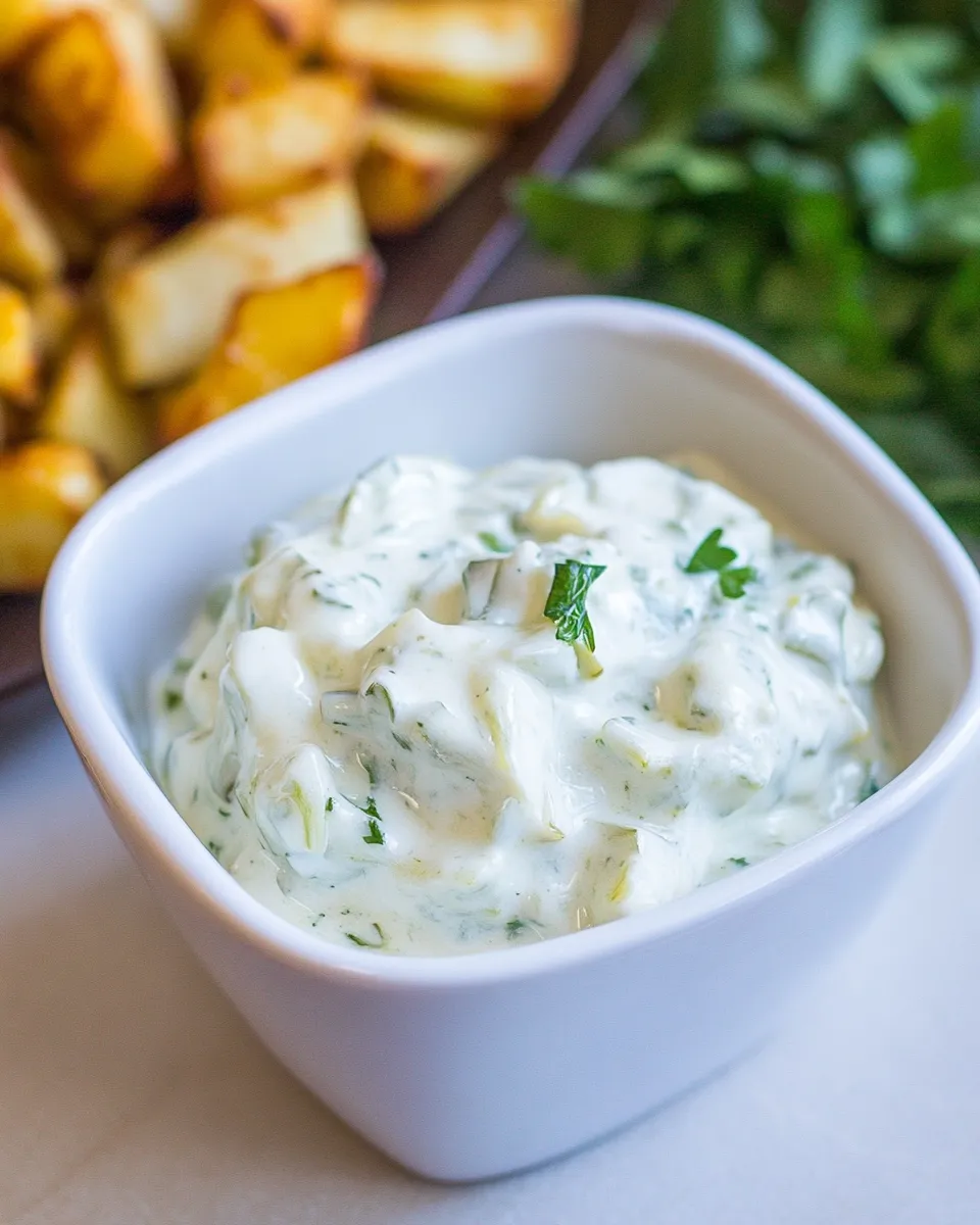 Homemade Tartar Sauce Recipe dish photo