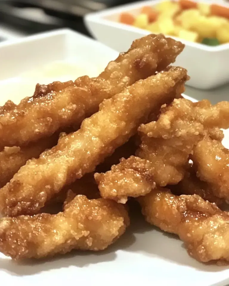 Easy Tempura Chicken Fingers photo