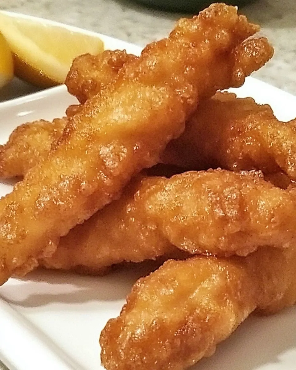 Delicious Tempura Chicken Fingers image
