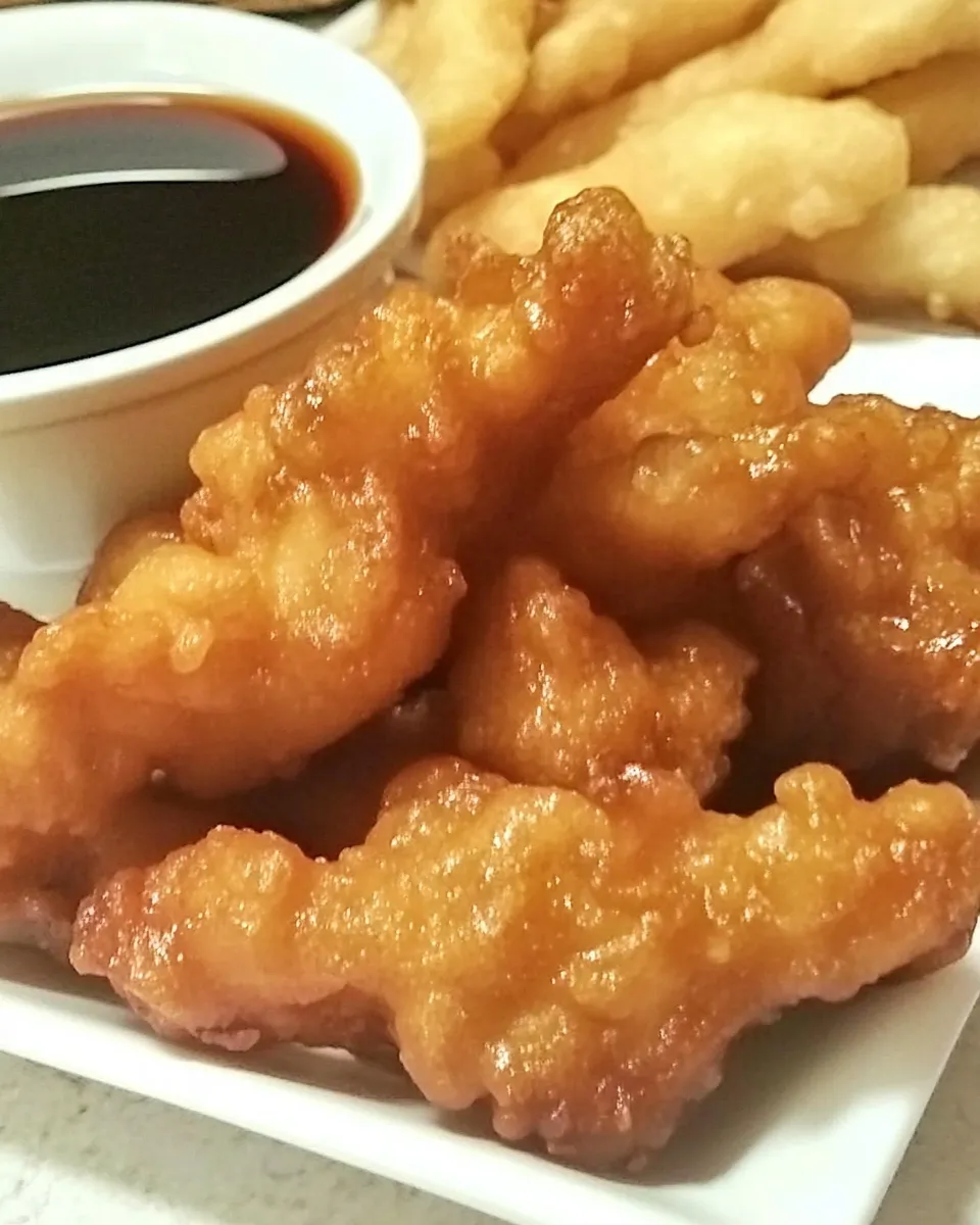 Classic Tempura Chicken Fingers recipe photo