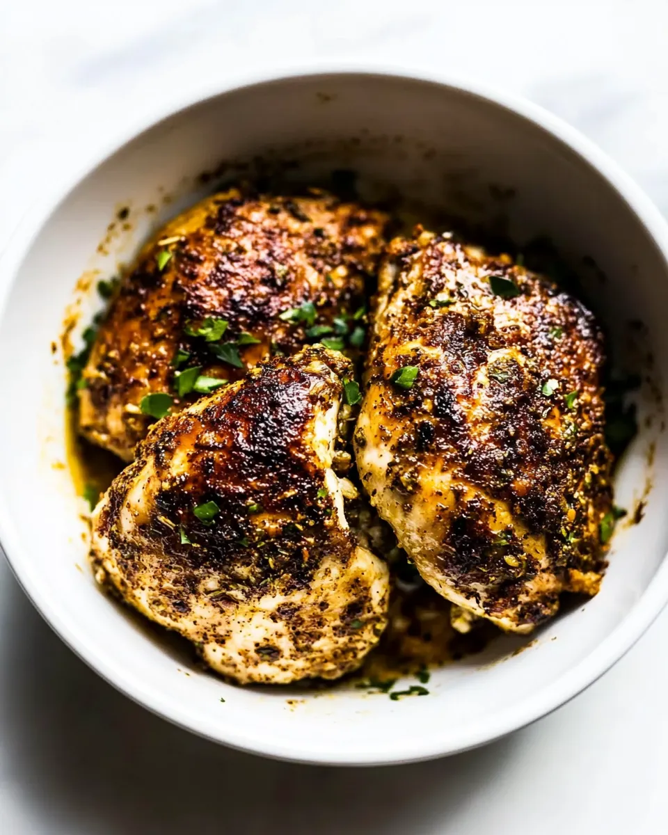 Savory Tender and Juicy Air Fryer Chicken shot