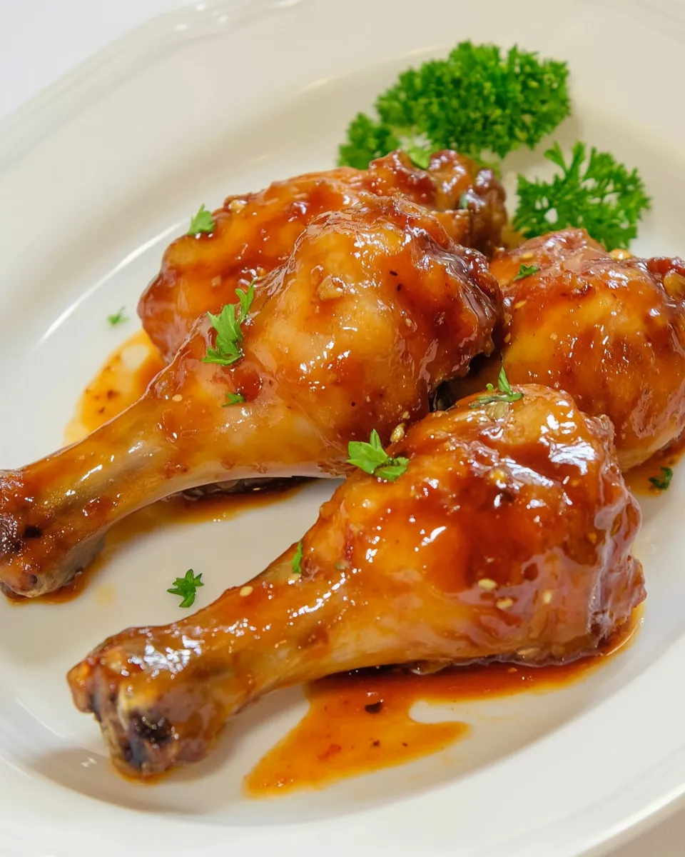 Delicious Teriyaki Drumsticks image