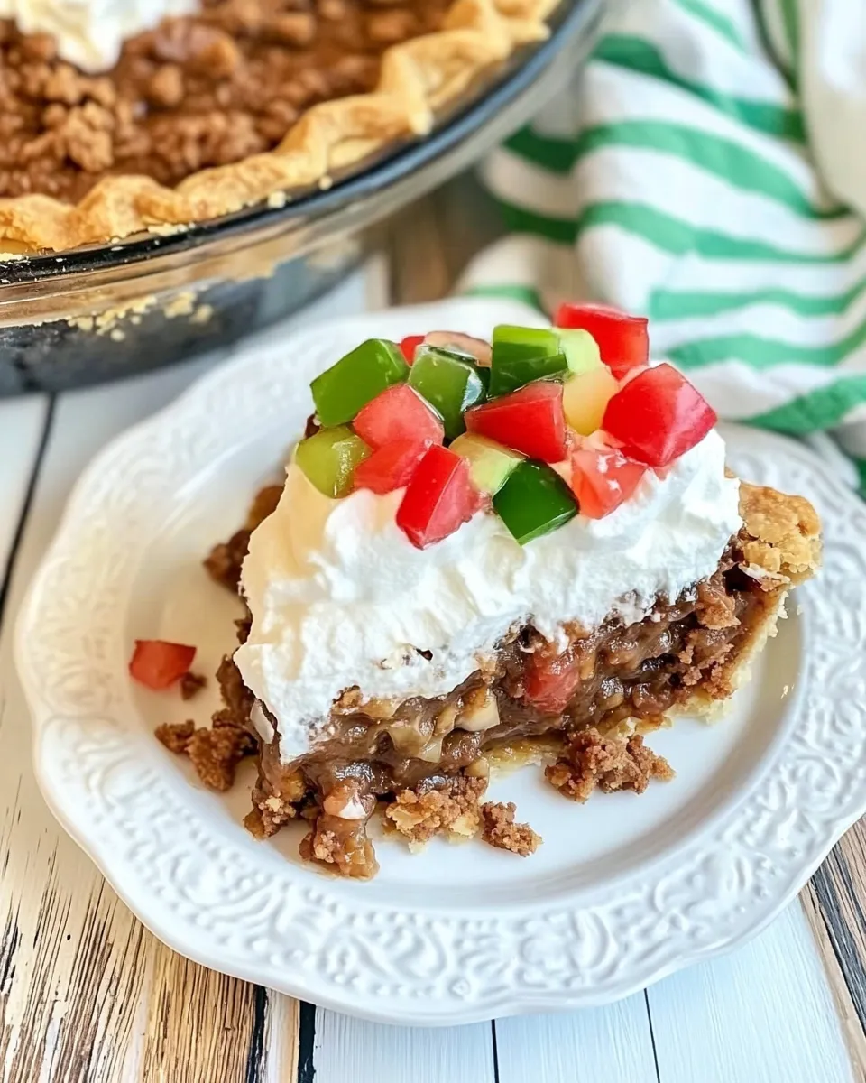 Easy Texas Trash Pie recipe photo