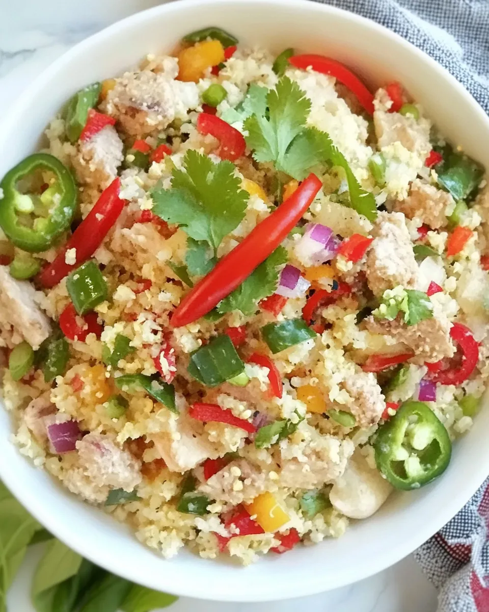 Delicious Thai Cauliflower Rice image