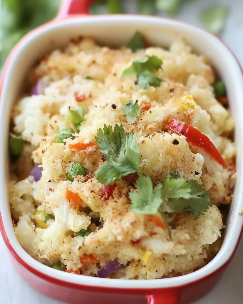 Savory Thai Cauliflower Rice dish photo