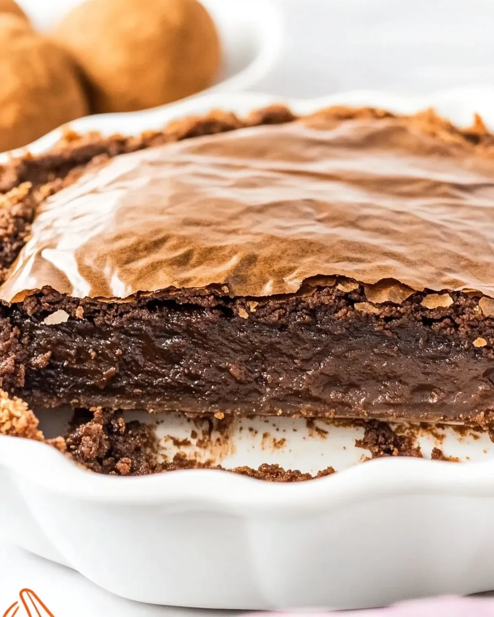 Classic The BEST Brownie Pie image