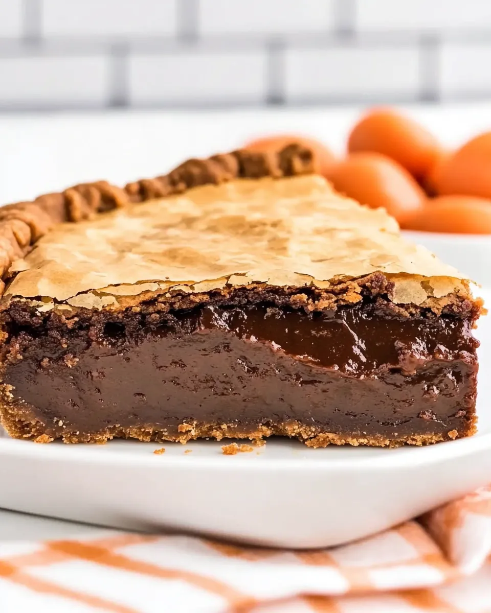 Delicious The BEST Brownie Pie shot