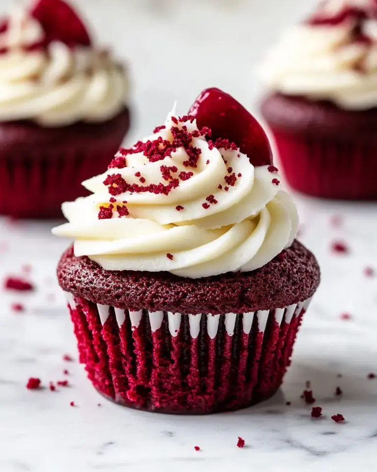 Homemade The BEST Red Velvet Cupcakes with Cream Cheese Frosting photo